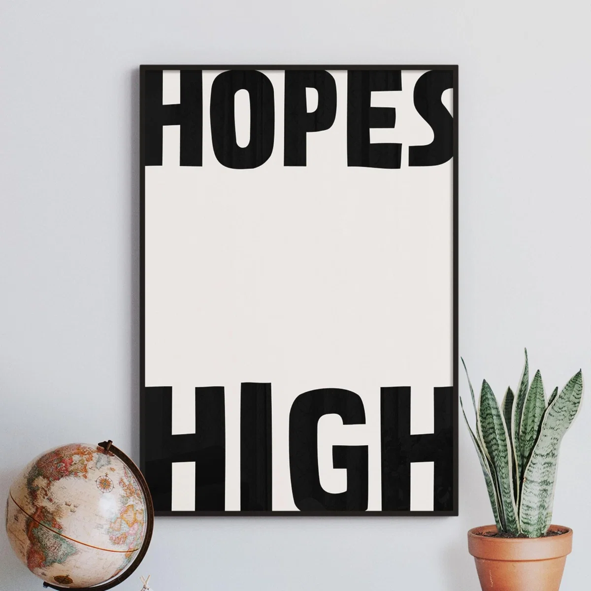 Black High Hopes A3 297 X 420Mm The Native State – image 2