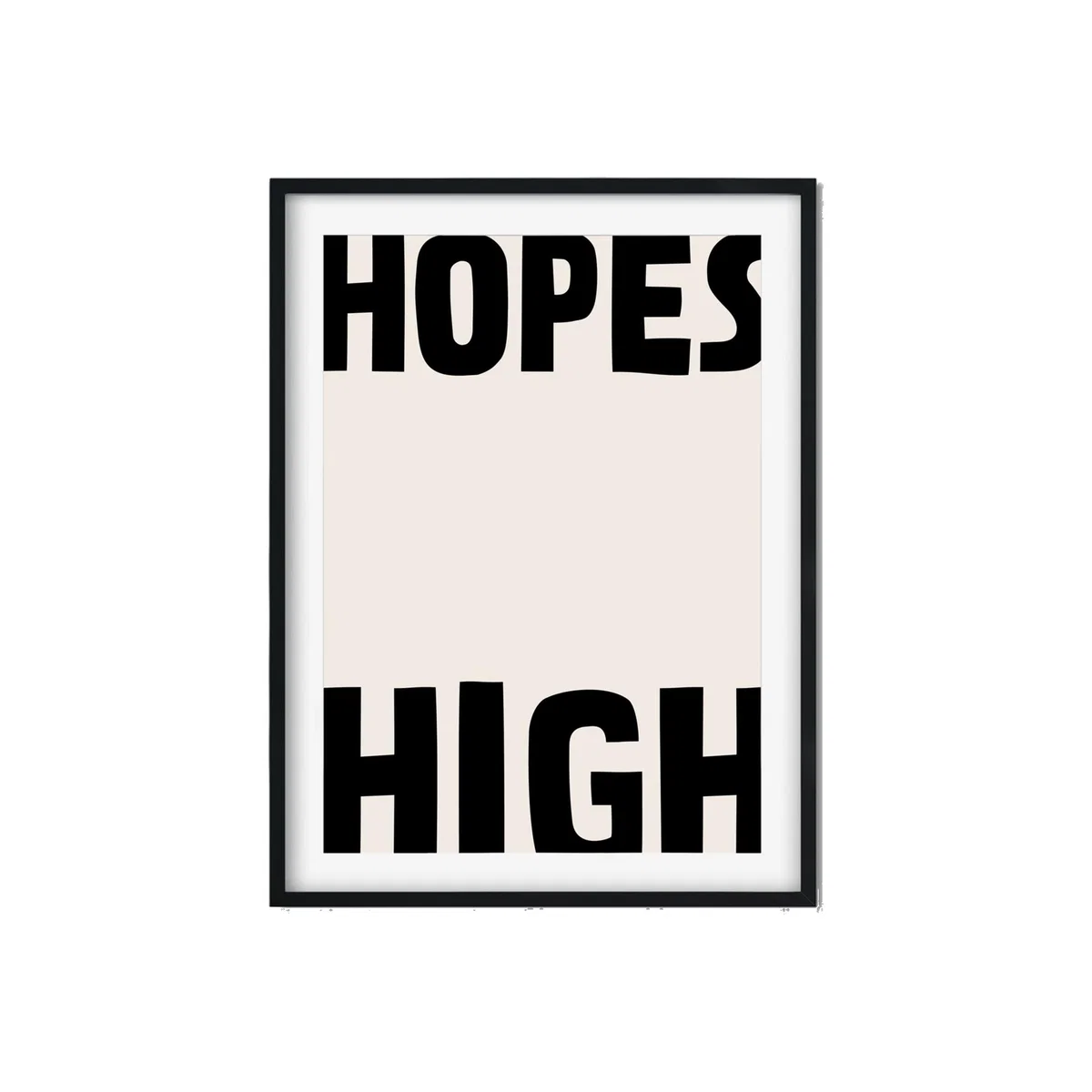 Black High Hopes A3 297 X 420Mm The Native State – image 1