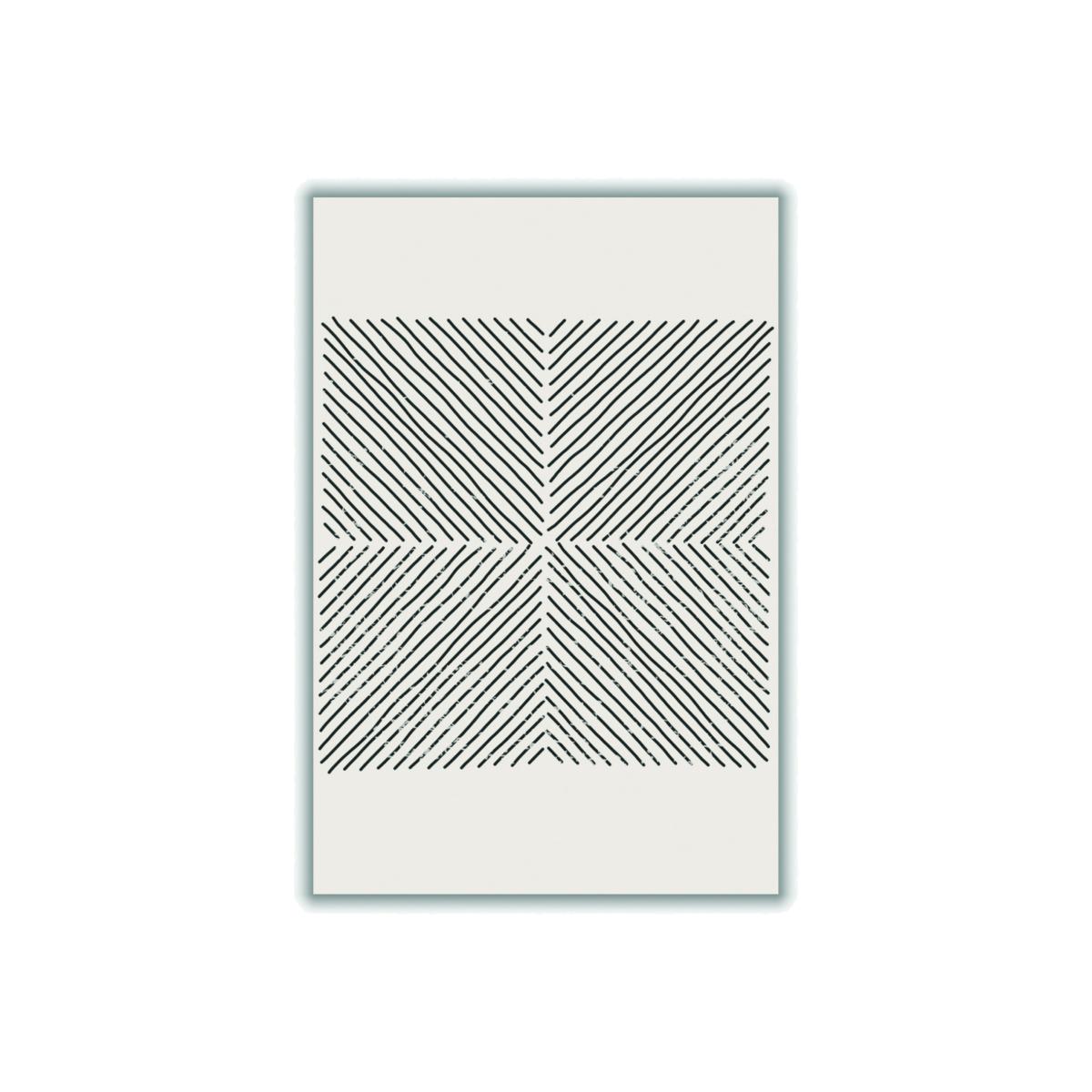 Black Geometric Minimal Set #3 Small Stanley Print House – image 1