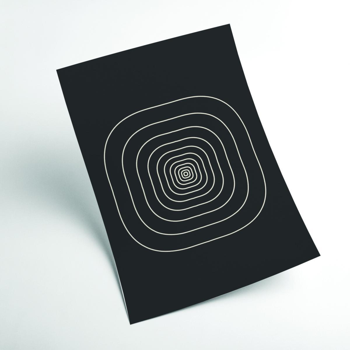 Black Depth #1 A4 210 X 297Mm Stanley Print House – image 2