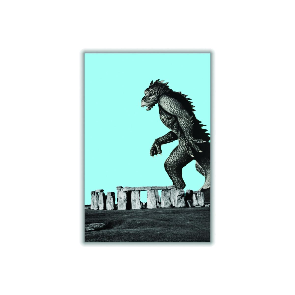 Grey Attack On Stonehenge 2 Extra Large Stanley Print House – image 1