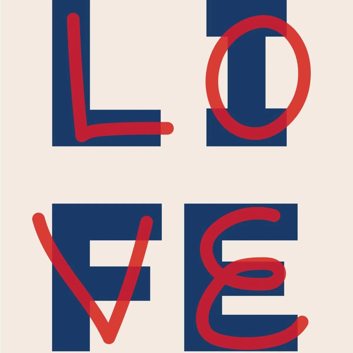 Blue Love Life | A3 | 297 X 420Mm | The Native State – image 3