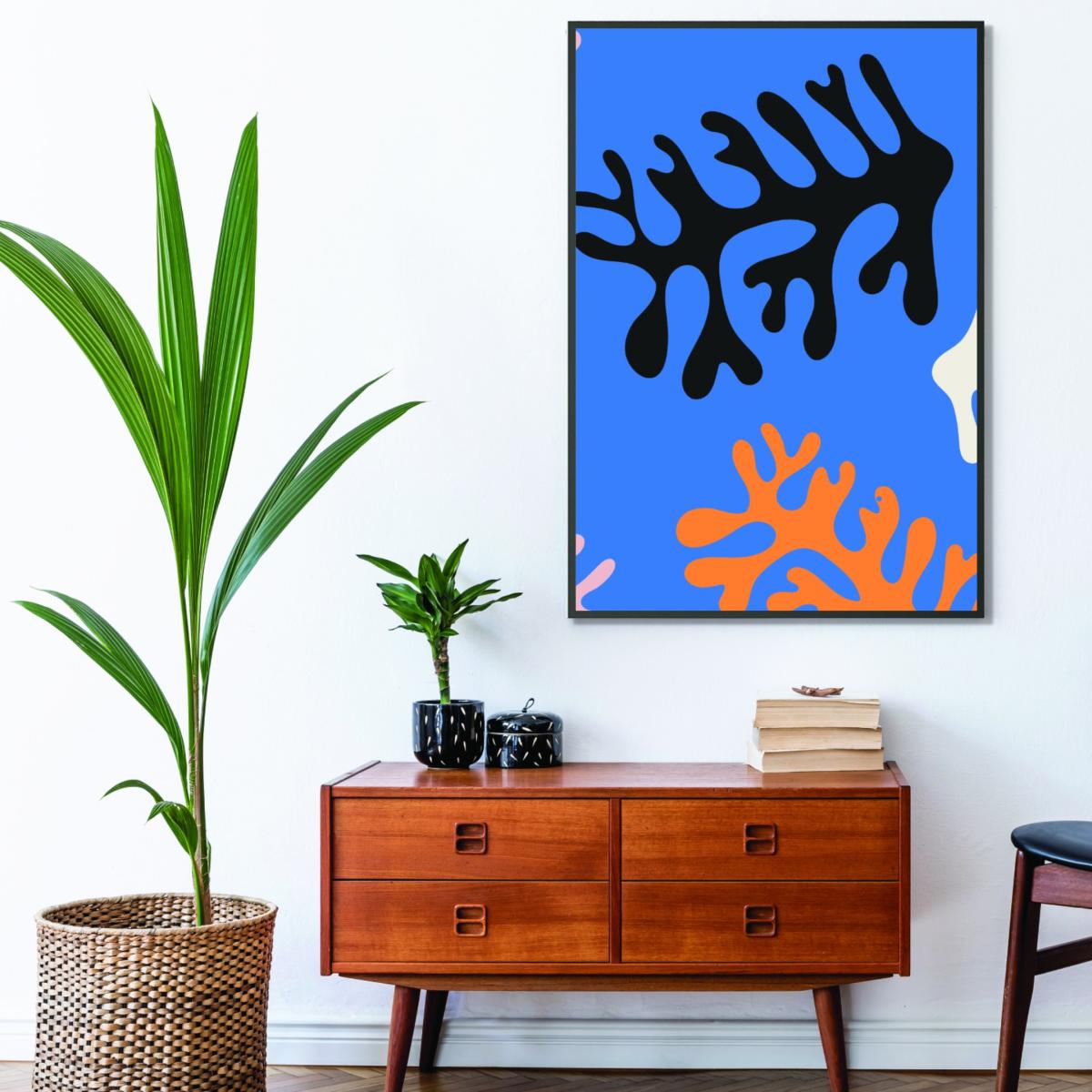 Henri Matisse's Fabulous Algae #1 Medium Stanley Print House – image 3