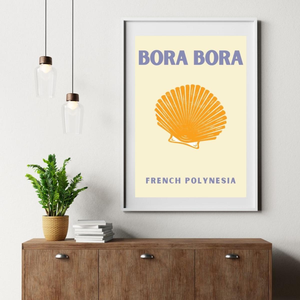 Gold Bora Bora Radiance Poster | Artchi – image 4