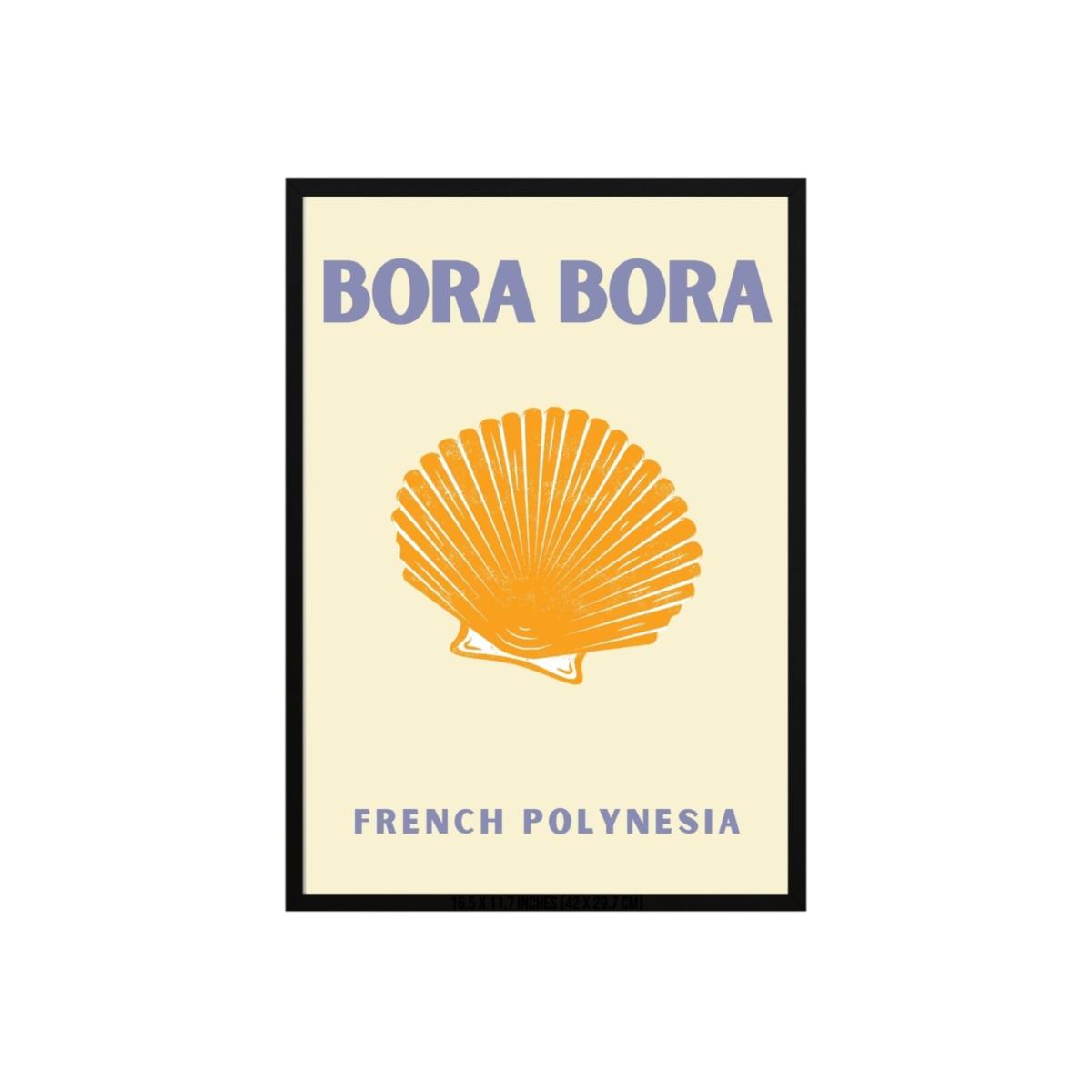 Gold Bora Bora Radiance Poster | Artchi – image 1