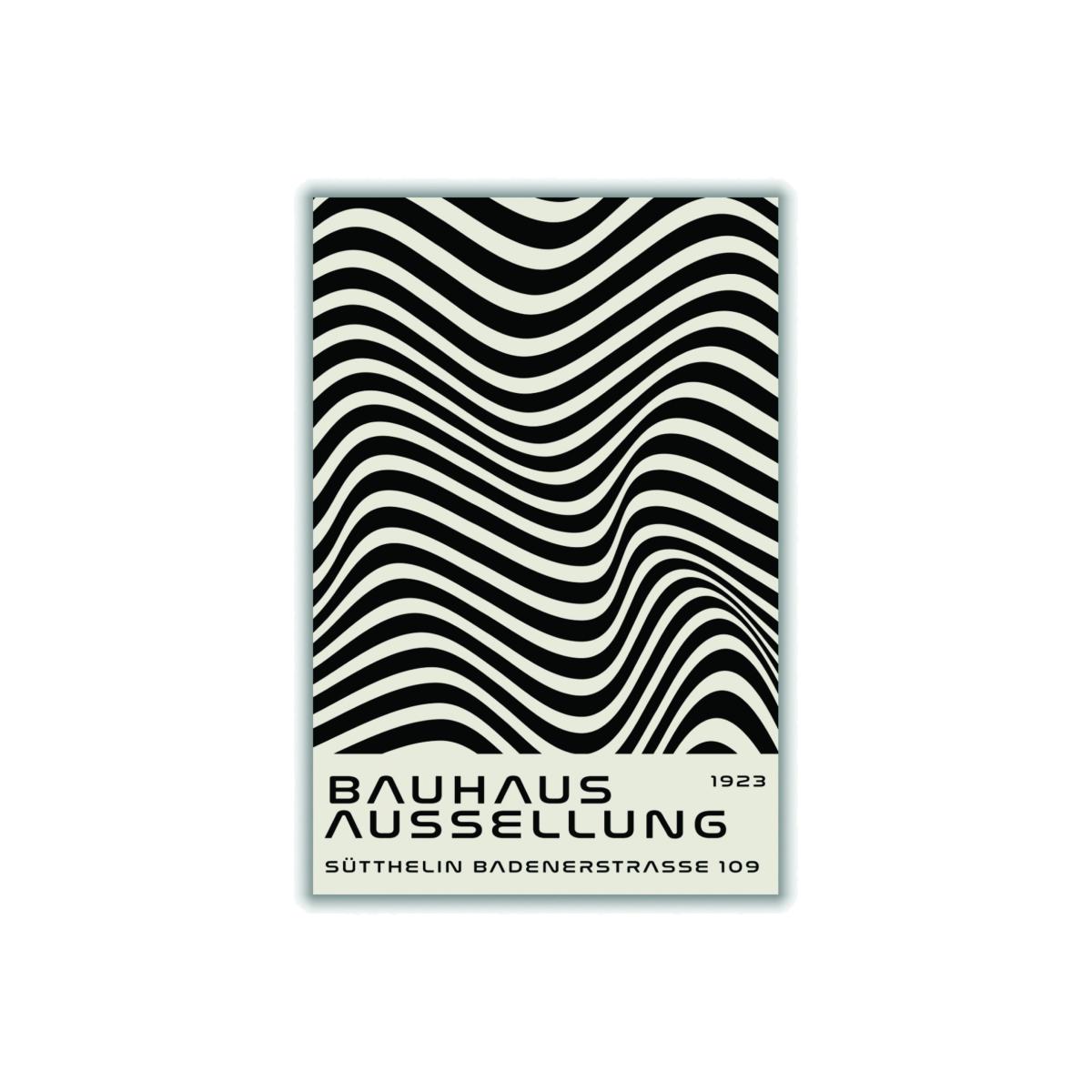 Bauhaus Black And White Xxs Stanley Print House – image 1