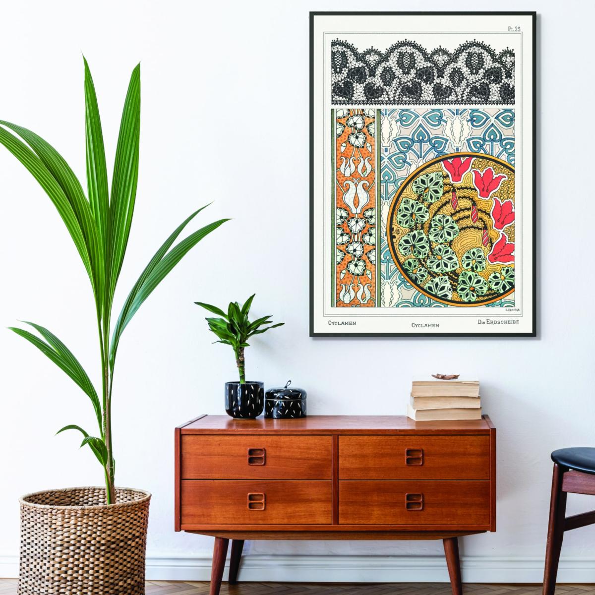 Cyclamen From La Plante Ii Print By Maurice Pillard Verneuil A2 420 X 594Mm Stanley Print House – image 3