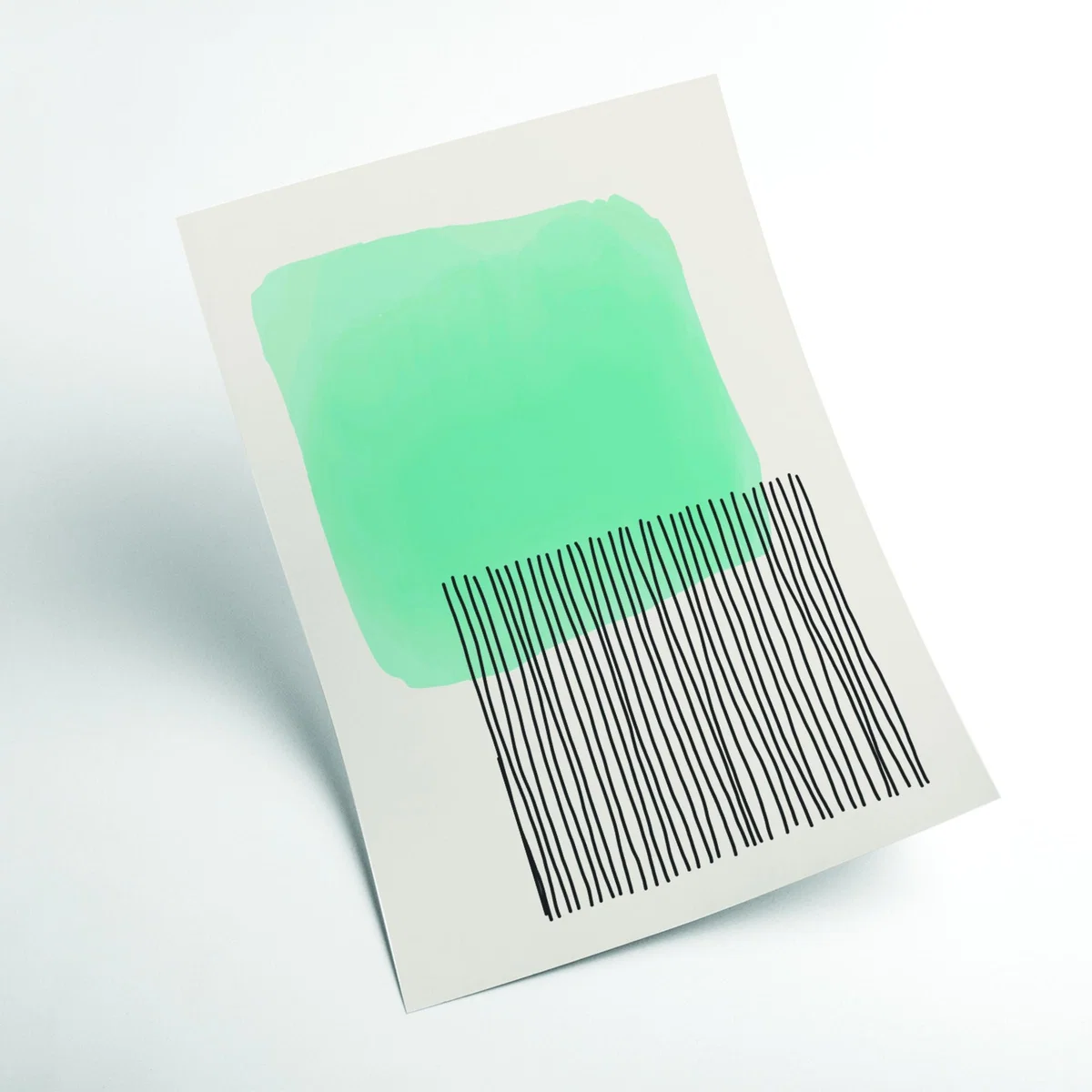 Light Green Abstract #4 Xxs Stanley Print House – image 2