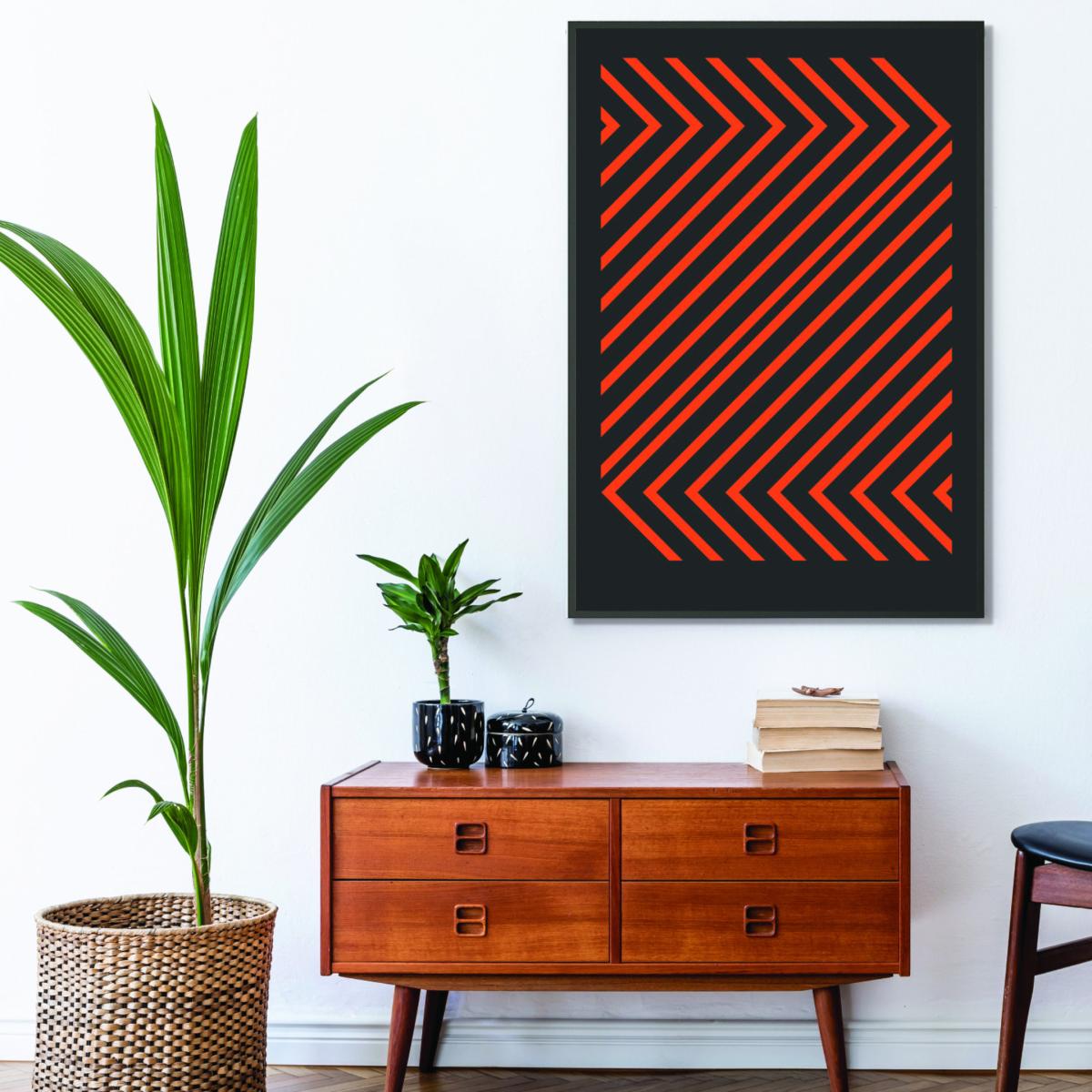 Yellow / Orange Pattern Series -1 Xxs Stanley Print House – image 3