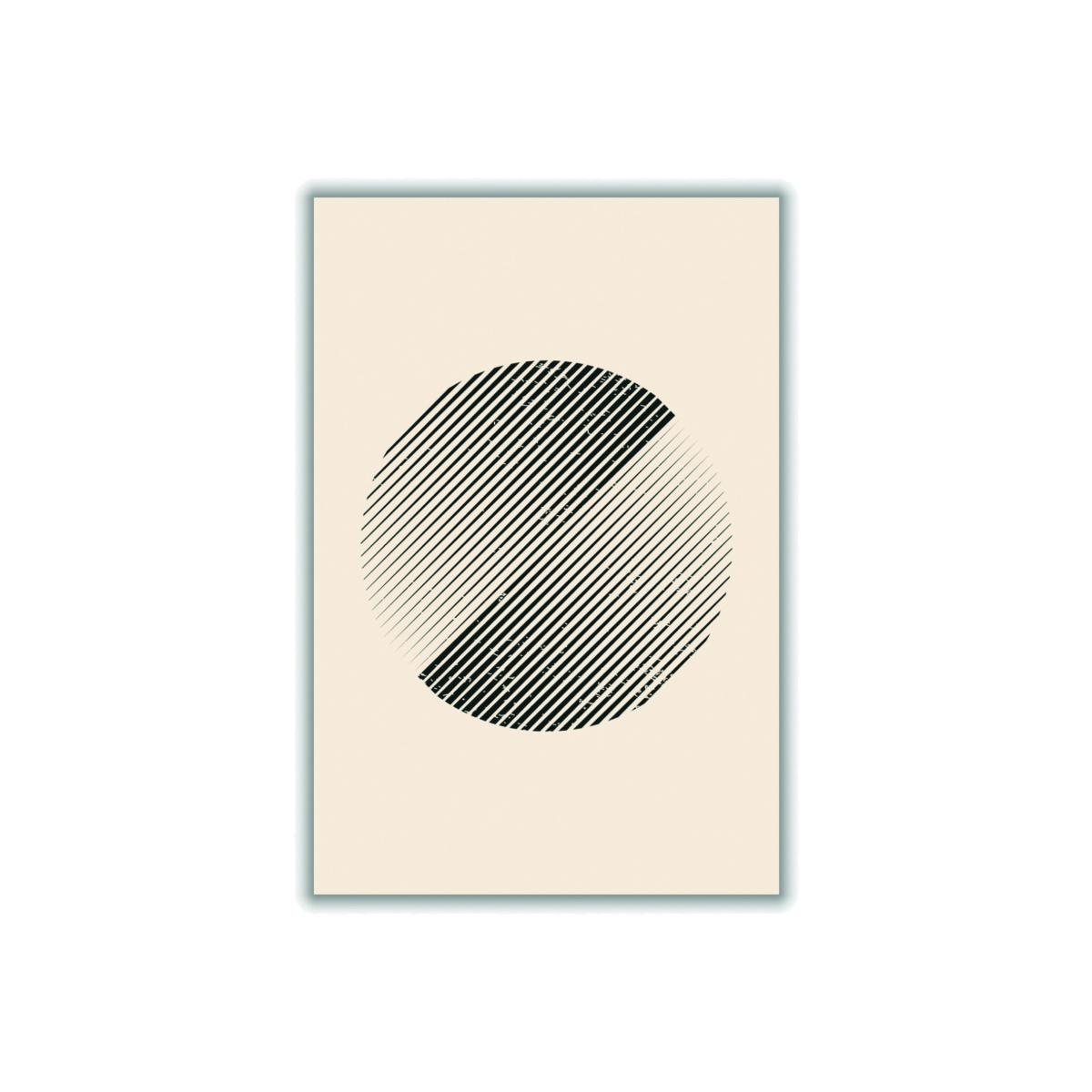 Black Boho Minimal Shapes #3 Extra Large Stanley Print House – image 1