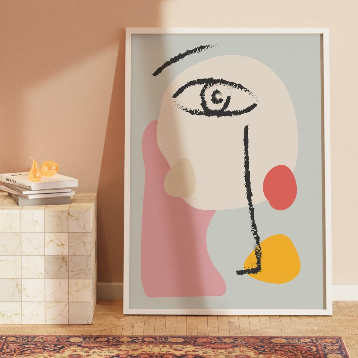 Face Sketch Print Sofe Store – image 2