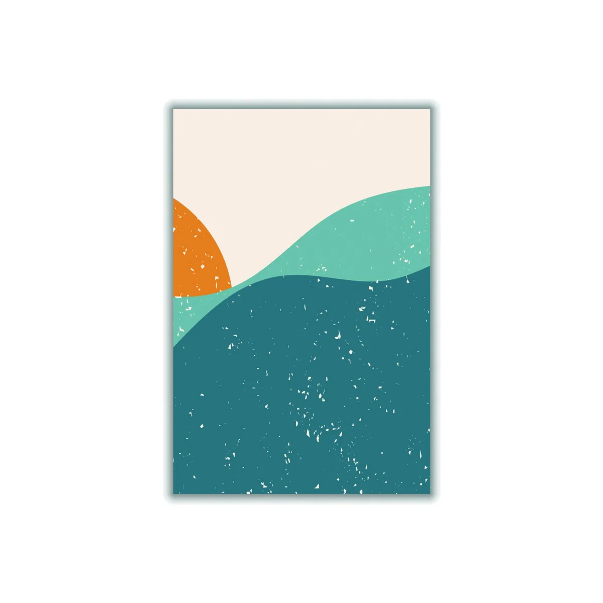 Minimal Abstract Mountains #1 Extra Large Stanley Print House – image 1