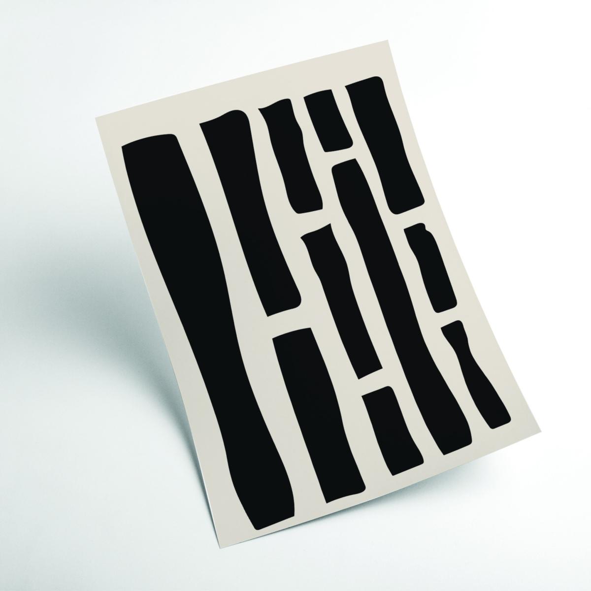 Minimal Black Expression #1 Large Stanley Print House – image 2