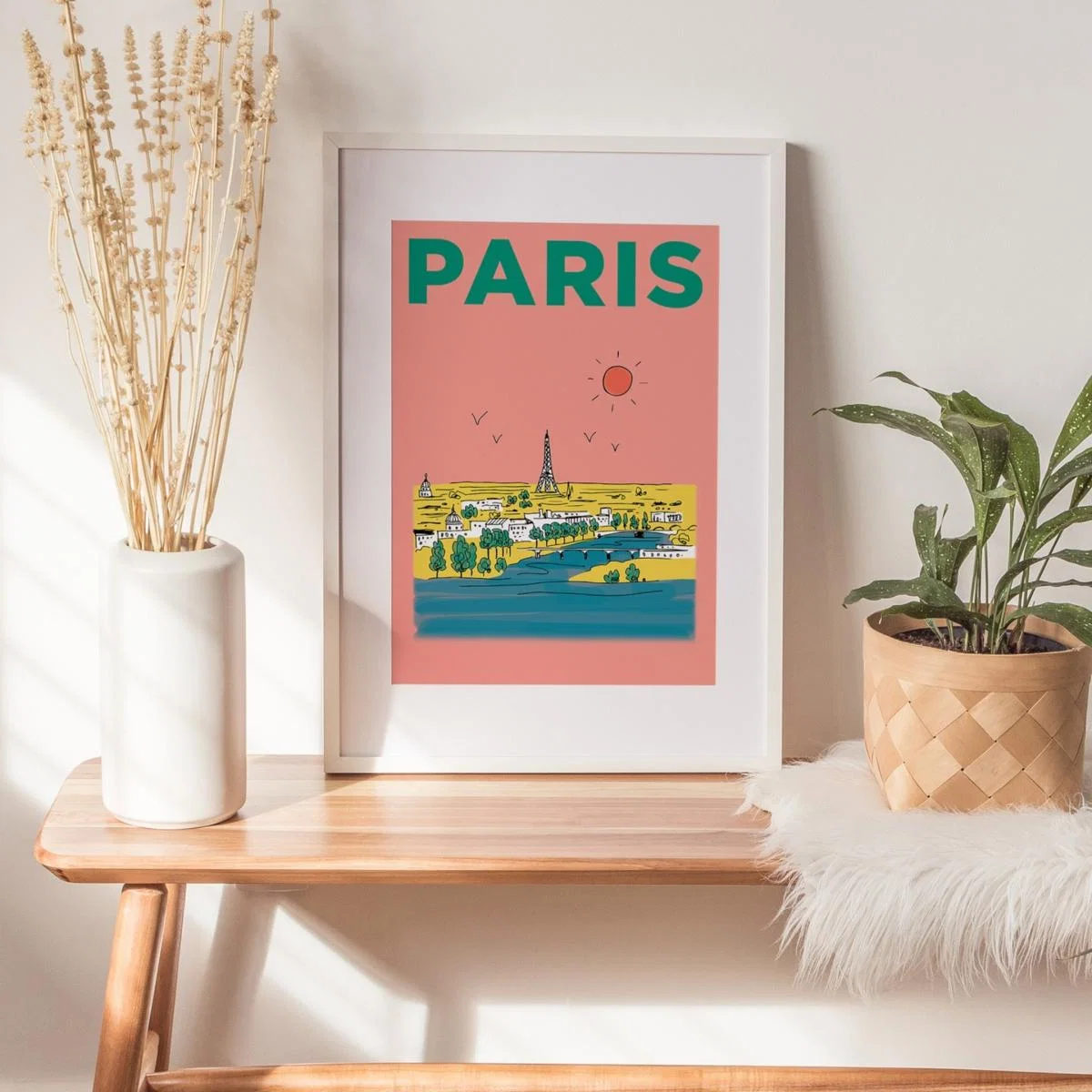 Paris Summer Escapes Print Places & Spaces Art Co. – image 2