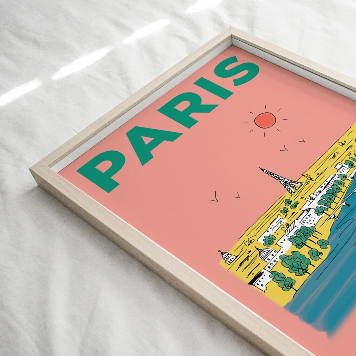 Paris Summer Escapes Print Places & Spaces Art Co. – image 3