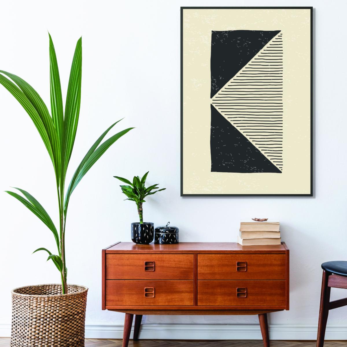 Black Triangles Series #1 A4 210 X 297Mm Stanley Print House – image 3