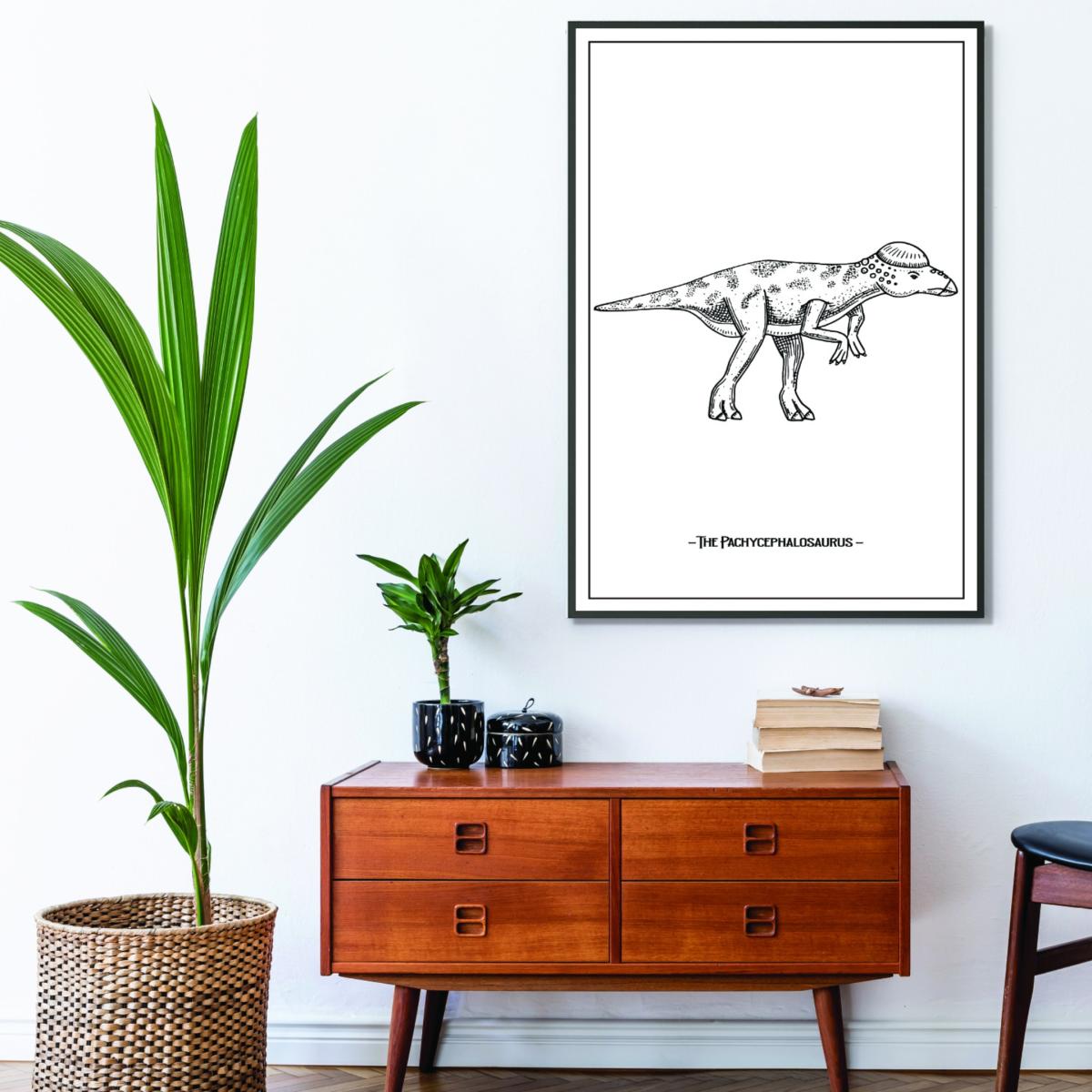 Black The Pachycephalosaurus Xxs Stanley Print House – image 2