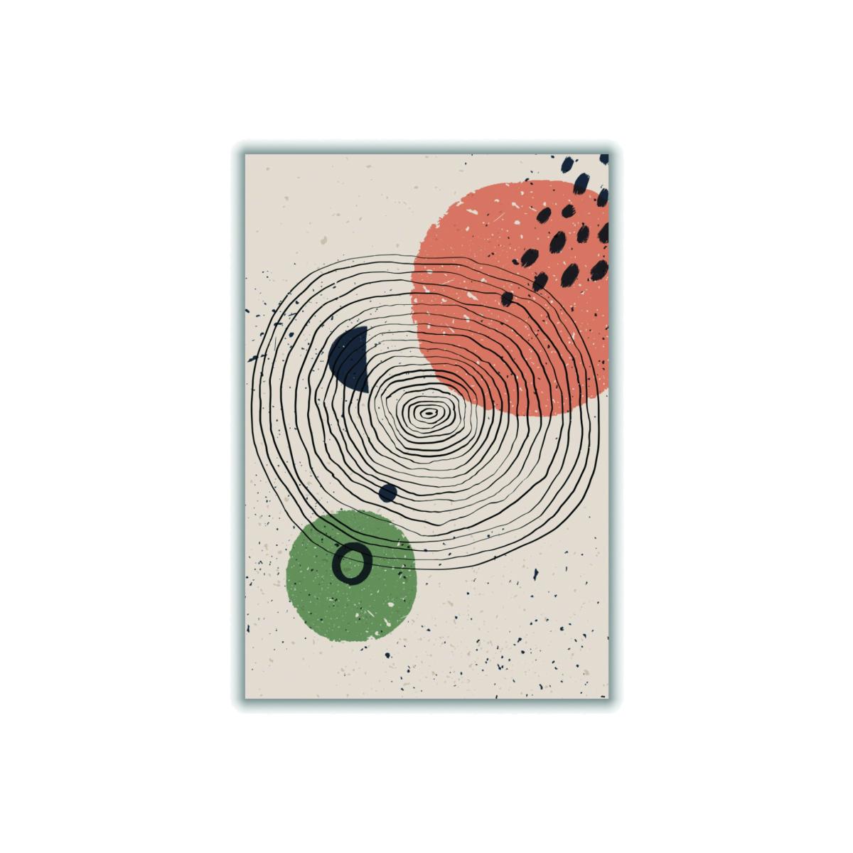 Rose Gold Abstract Poster Series #2 Small Stanley Print House – image 1