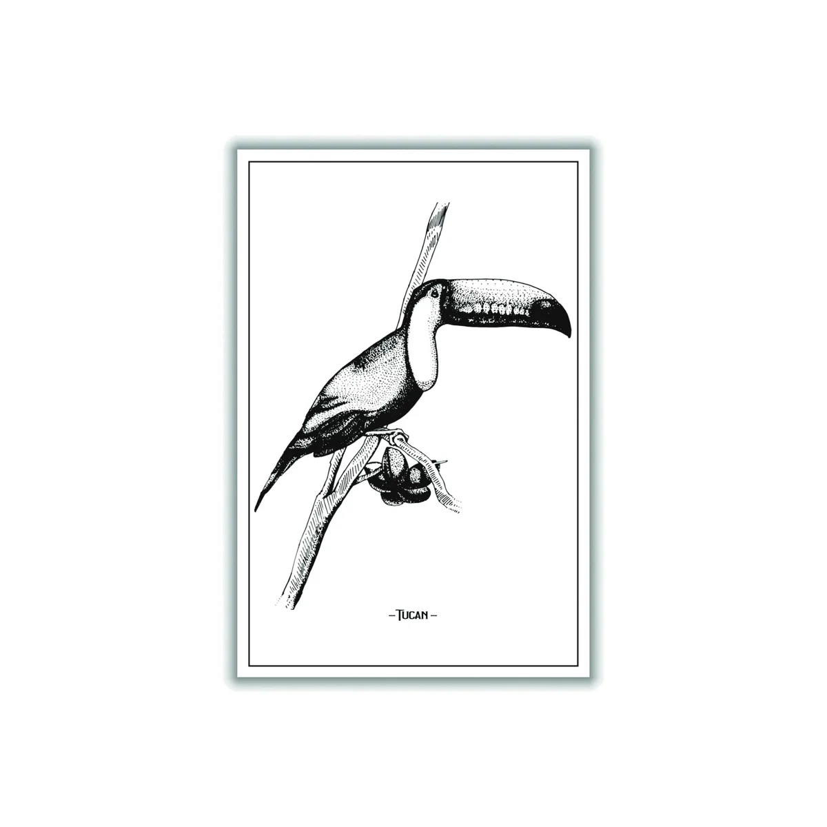 Black Tucan Medium Stanley Print House – image 1