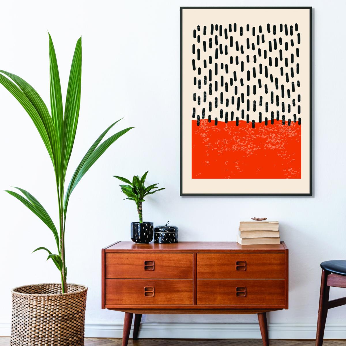 Yellow / Orange Minimal Abstract Set #4 Small Stanley Print House – image 3