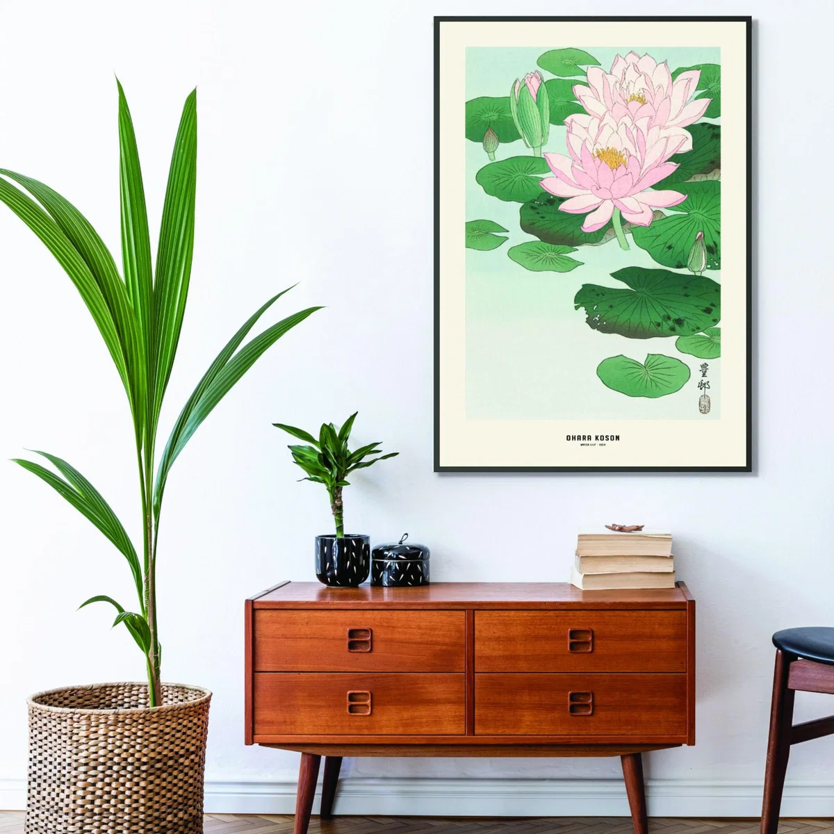 Green Ohara Koson - Water Lily Xxs Stanley Print House – image 3