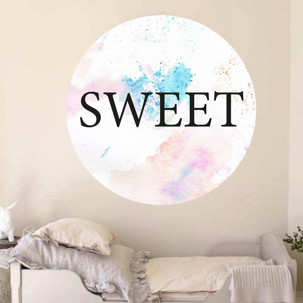 Circle Wall Sticker Sweet Catchii – image 2