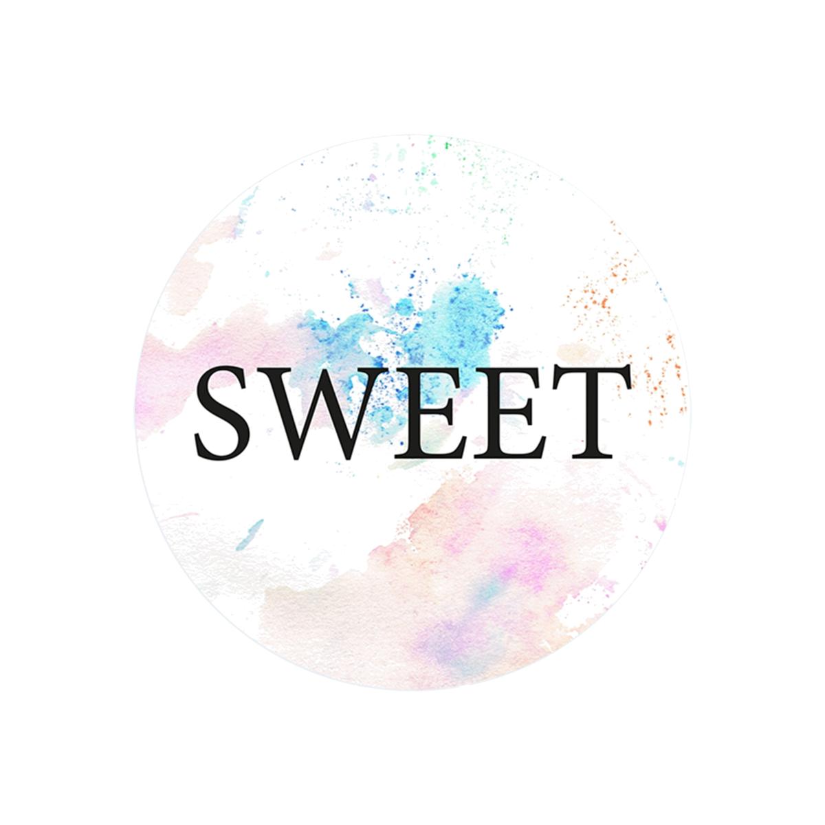 Circle Wall Sticker Sweet Catchii – image 1