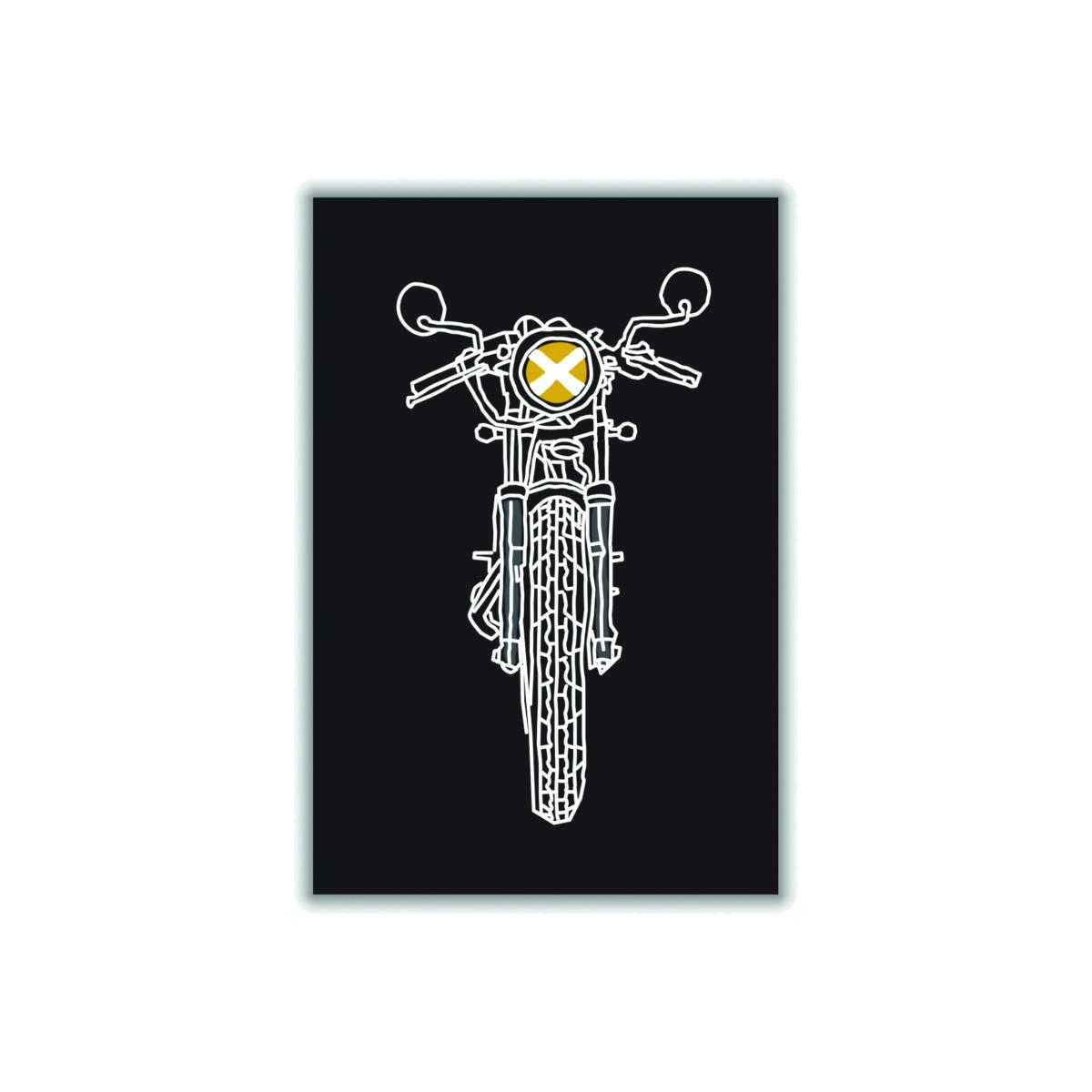 Grey Wanna Go For A Ride? A3 297 X 420Mm Stanley Print House – image 1