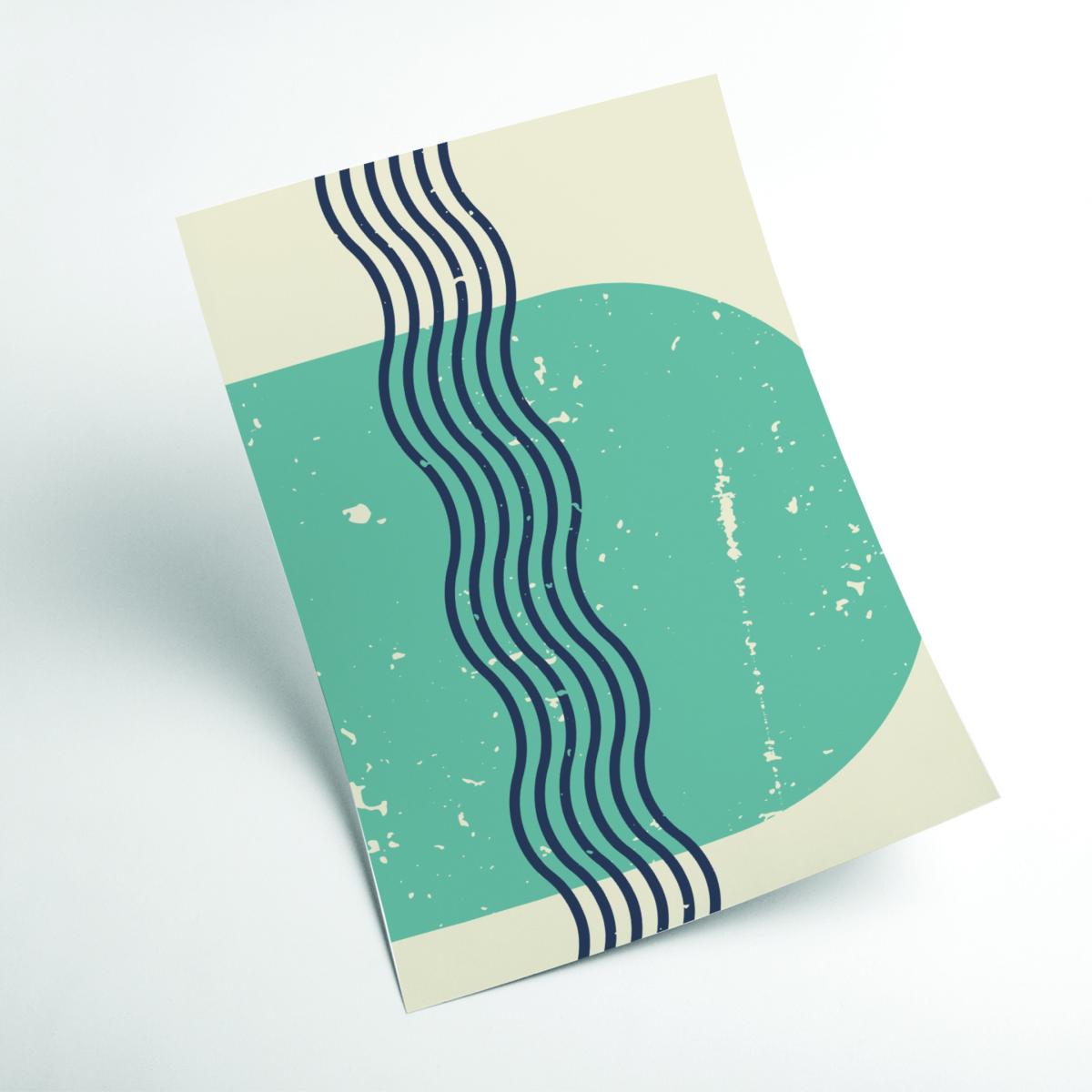 Green Minimal Boho Series #2 A1 594 X 841Mm Stanley Print House – image 2