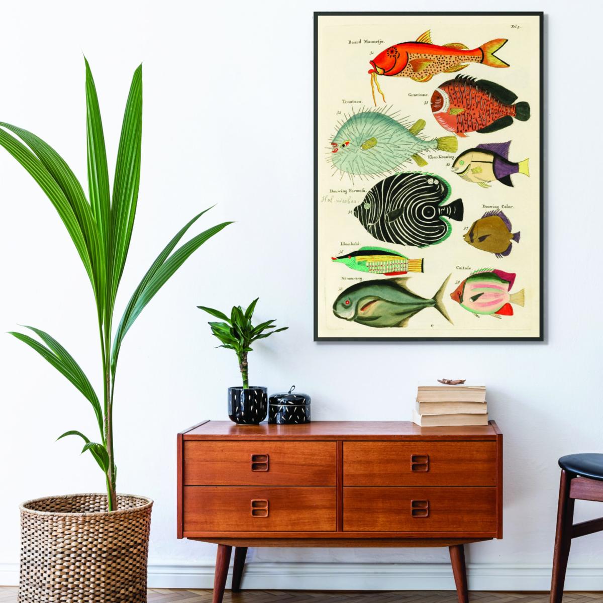 Fish Found In Indonesia A3 297 X 420Mm Stanley Print House – image 3