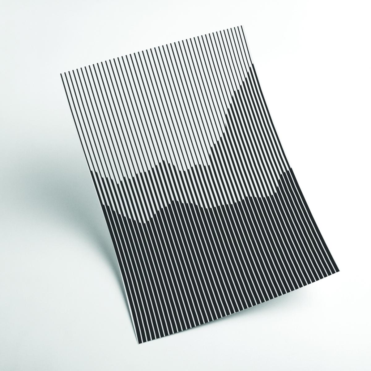Black Dark Mountains Series #1 Extra Small Stanley Print House – image 2