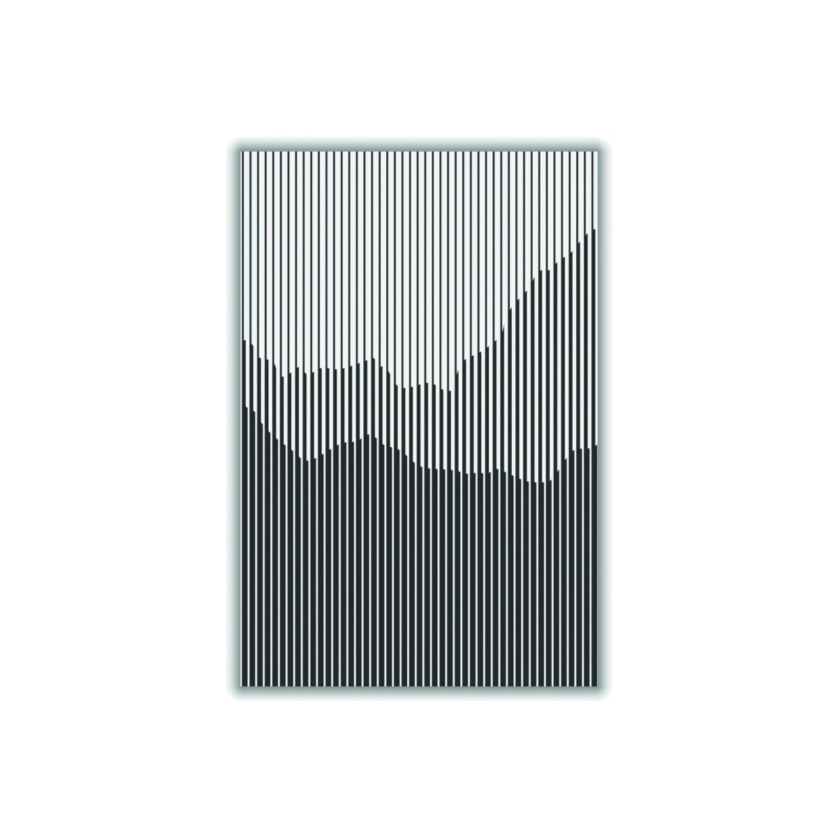 Black Dark Mountains Series #1 Extra Small Stanley Print House – image 1