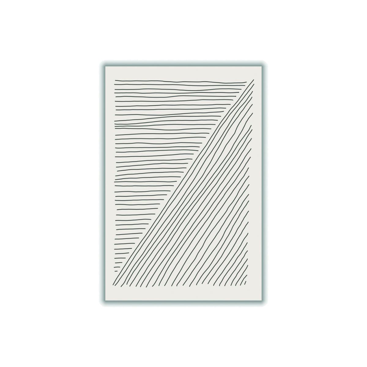 Grey Boho Line Vibes #3 Medium Stanley Print House – image 1