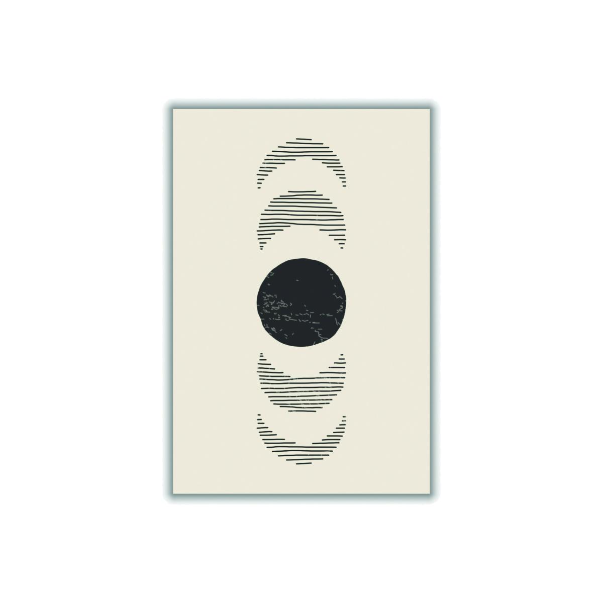 Black Boho Sun And Moon #4 Large Stanley Print House – image 1
