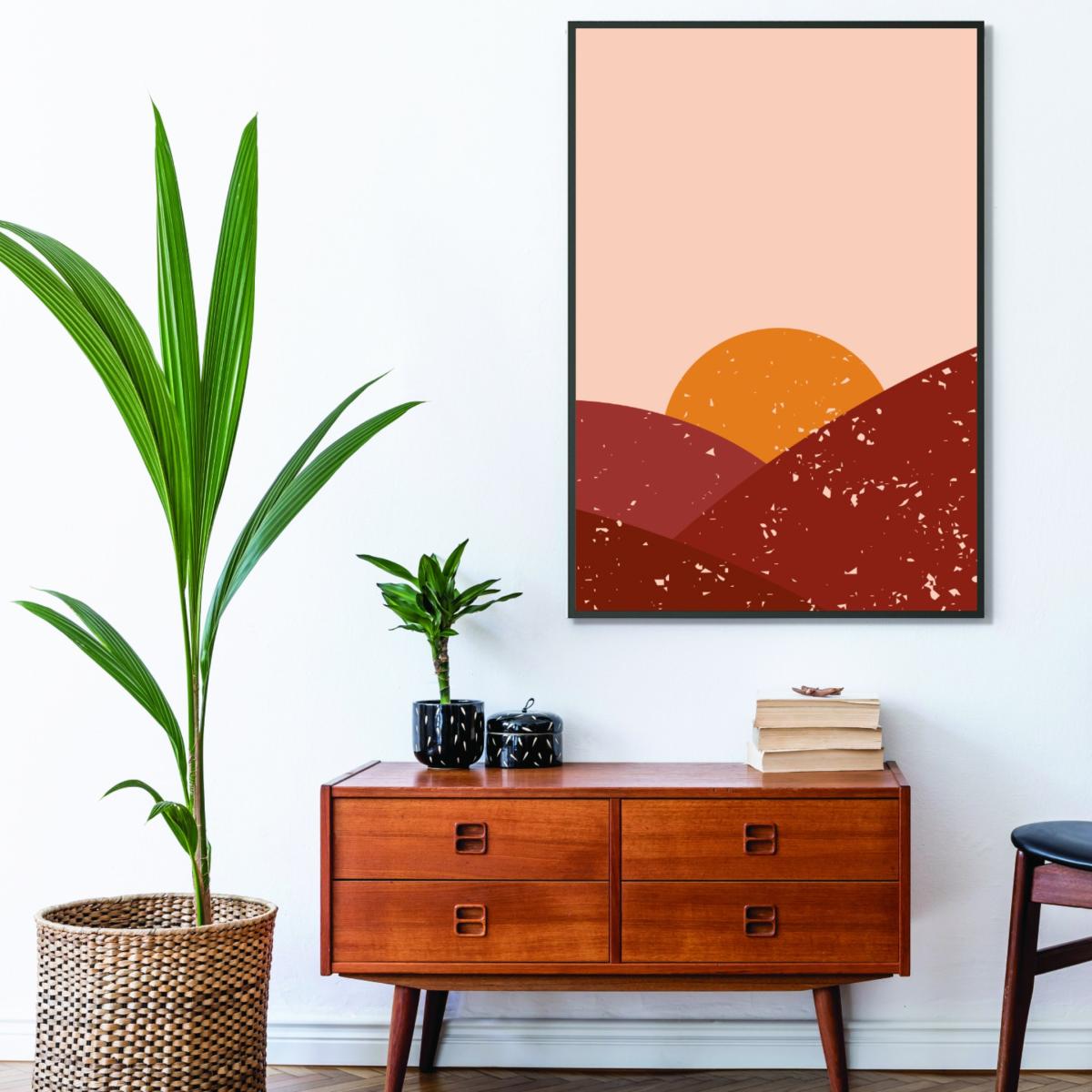 Brown The Perfect Sunset A2 420 X 594Mm Stanley Print House – image 3