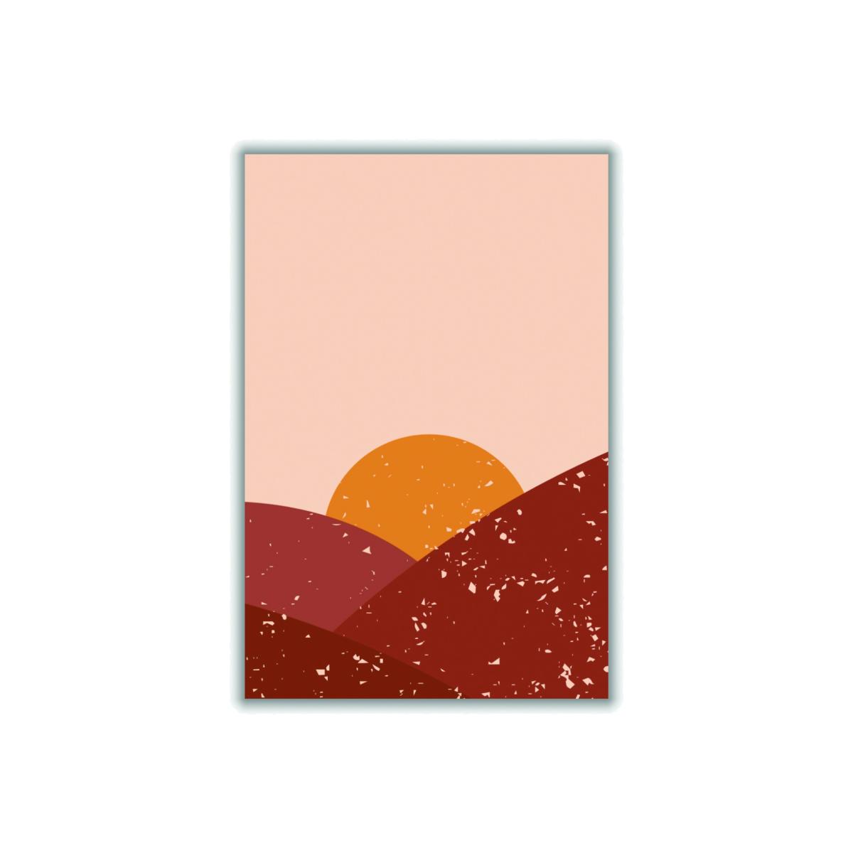 Brown The Perfect Sunset A2 420 X 594Mm Stanley Print House – image 1