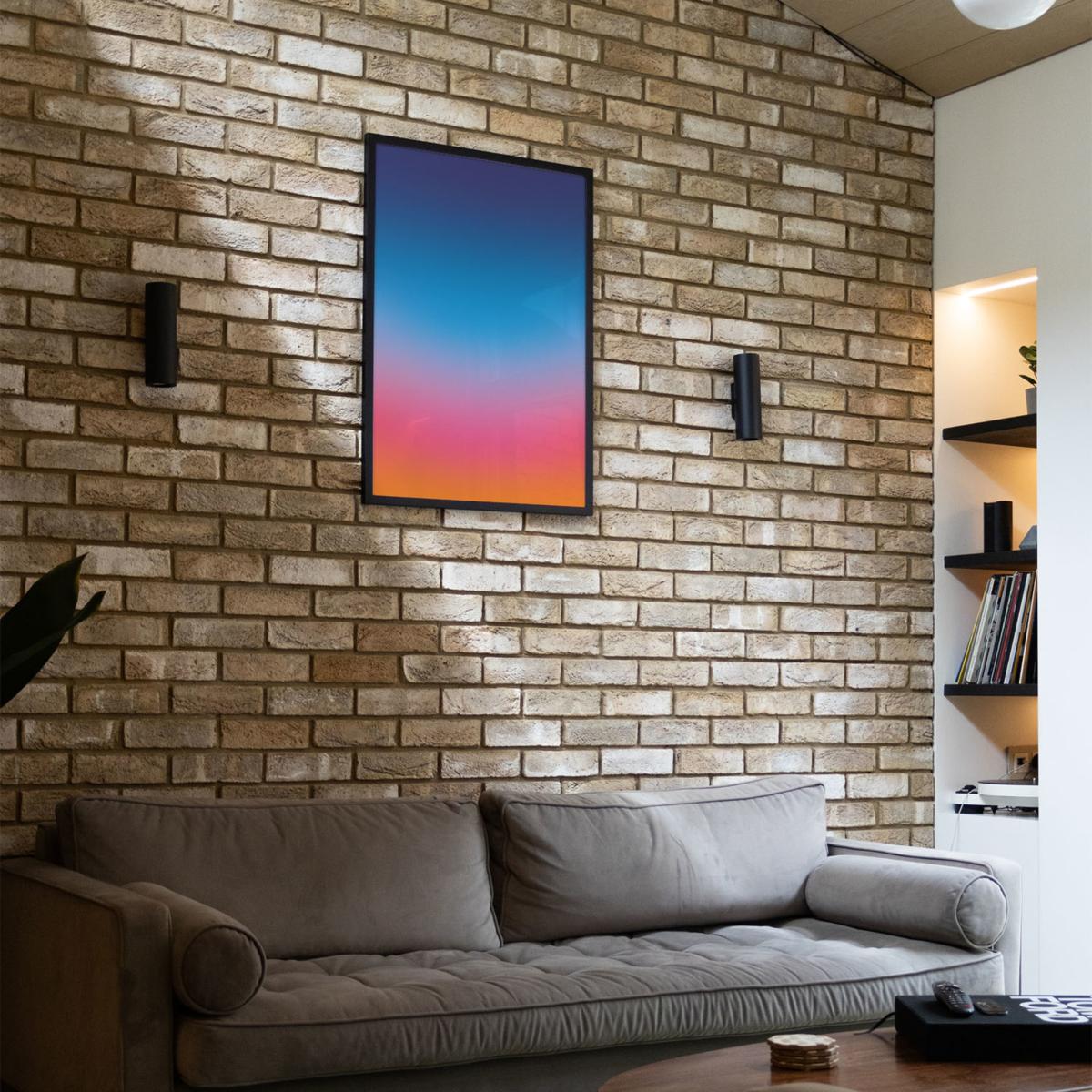 Blue / Yellow / Orange Atardecer - Giclee Fine Art Print - Large | A2 | 420 X 594Mm | East Side Studio London – image 3