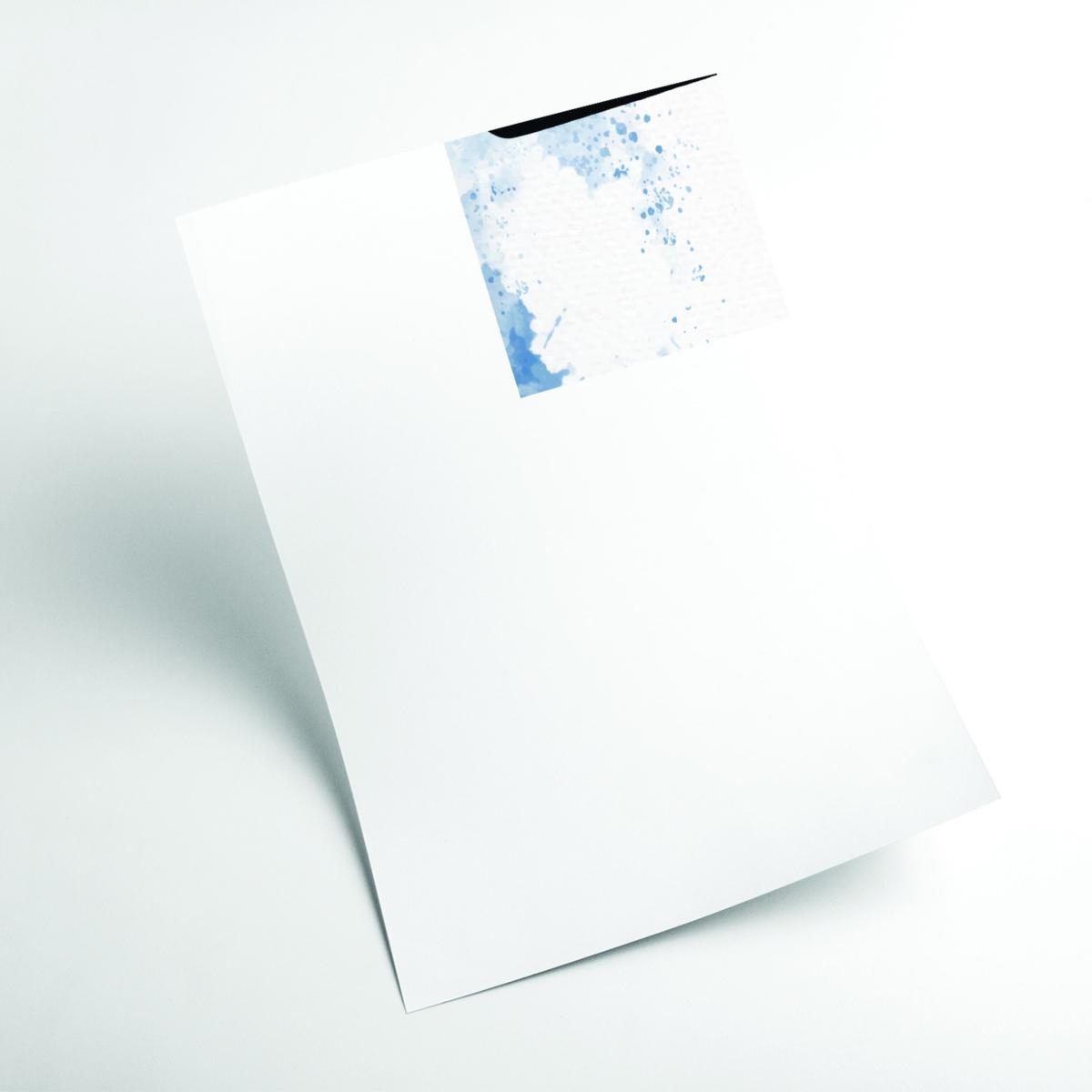 Blue Watercolor Airplane I A4 210 X 297Mm Stanley Print House – image 2