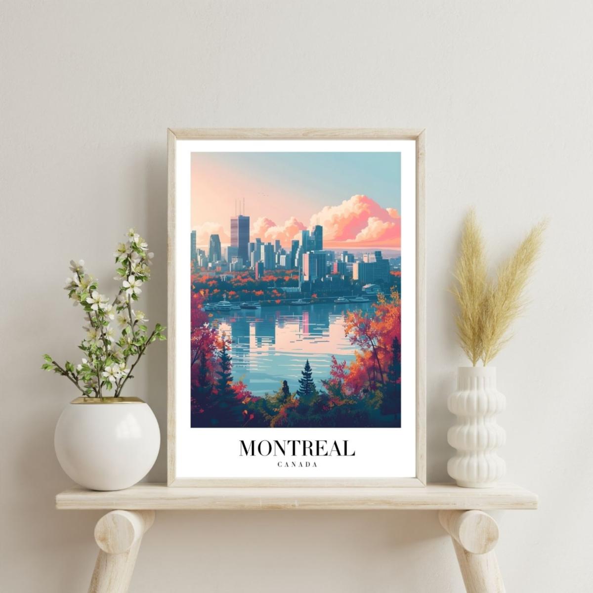 Montreal Autumn Reflections | Artchi – image 2