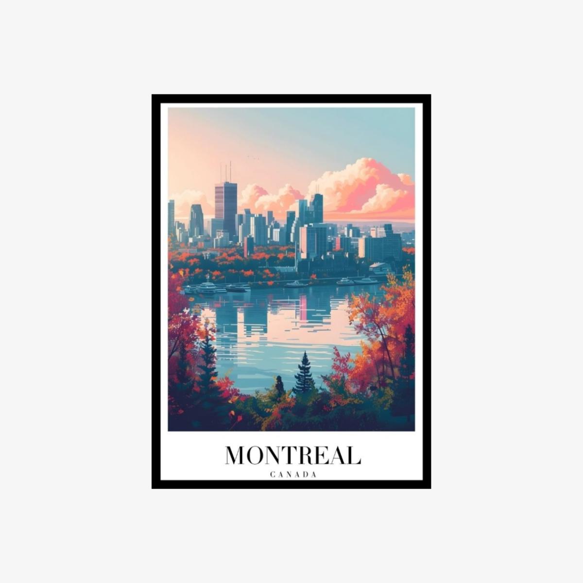 Montreal Autumn Reflections | Artchi – image 1