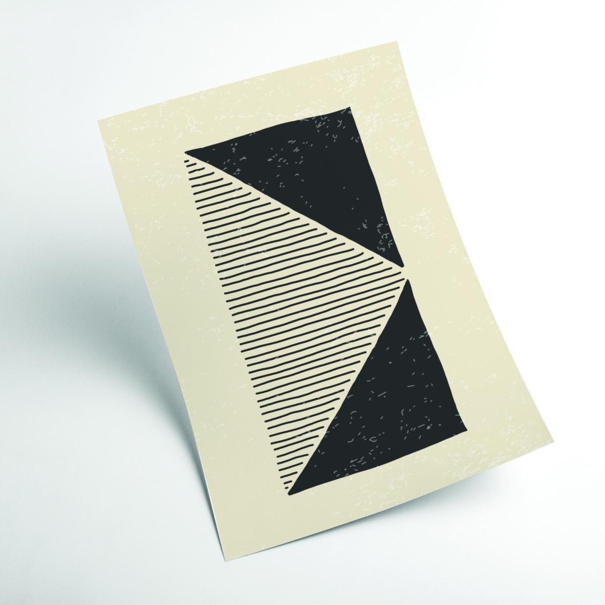 Abstract Black Set #1 A3 297 X 420Mm Stanley Print House – image 2