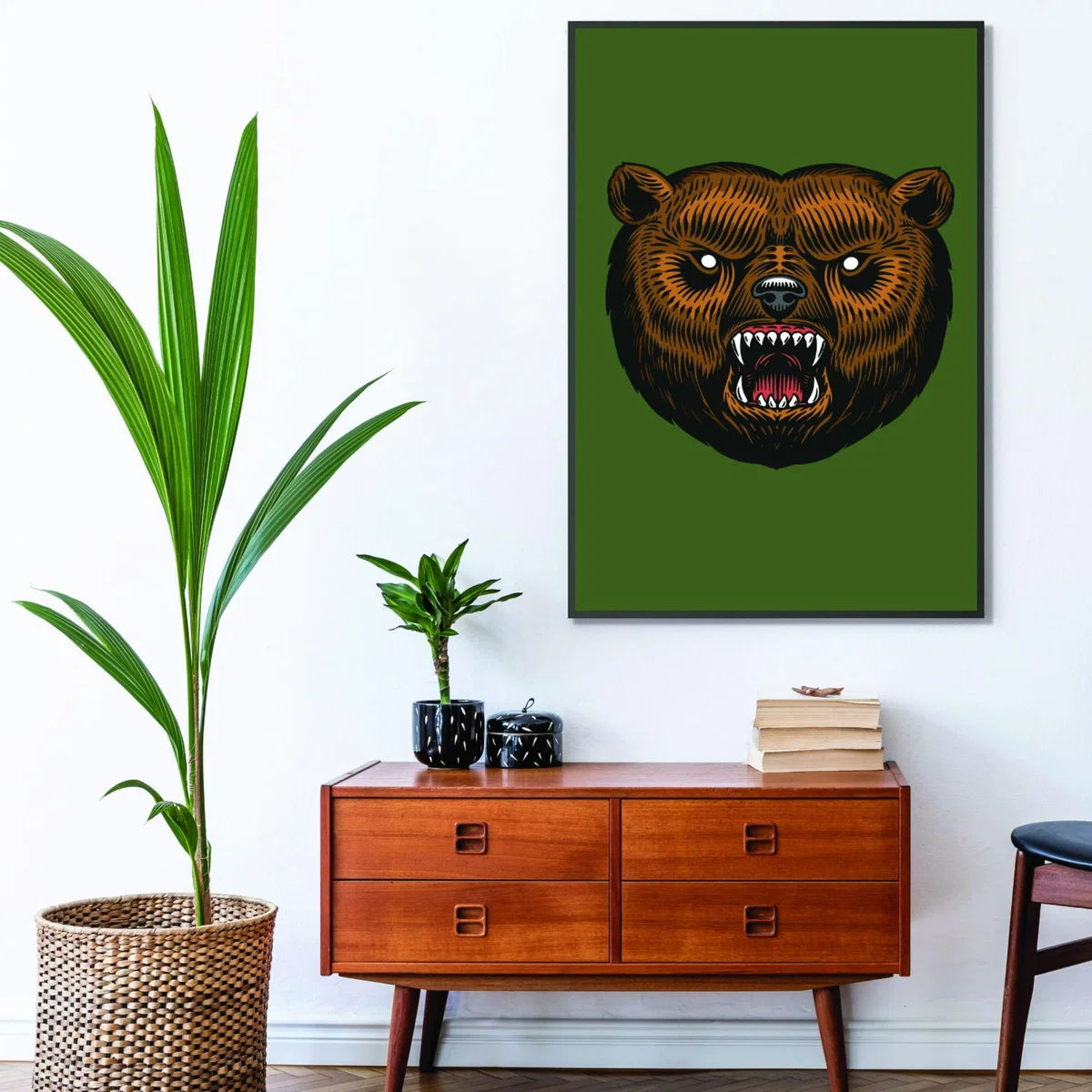 Brown Ol Grizzly A4 210 X 297Mm Stanley Print House – image 3