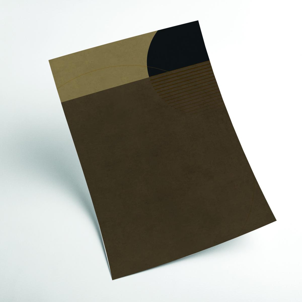 Brown Minimal Vibes 1 Extra Small Stanley Print House – image 2