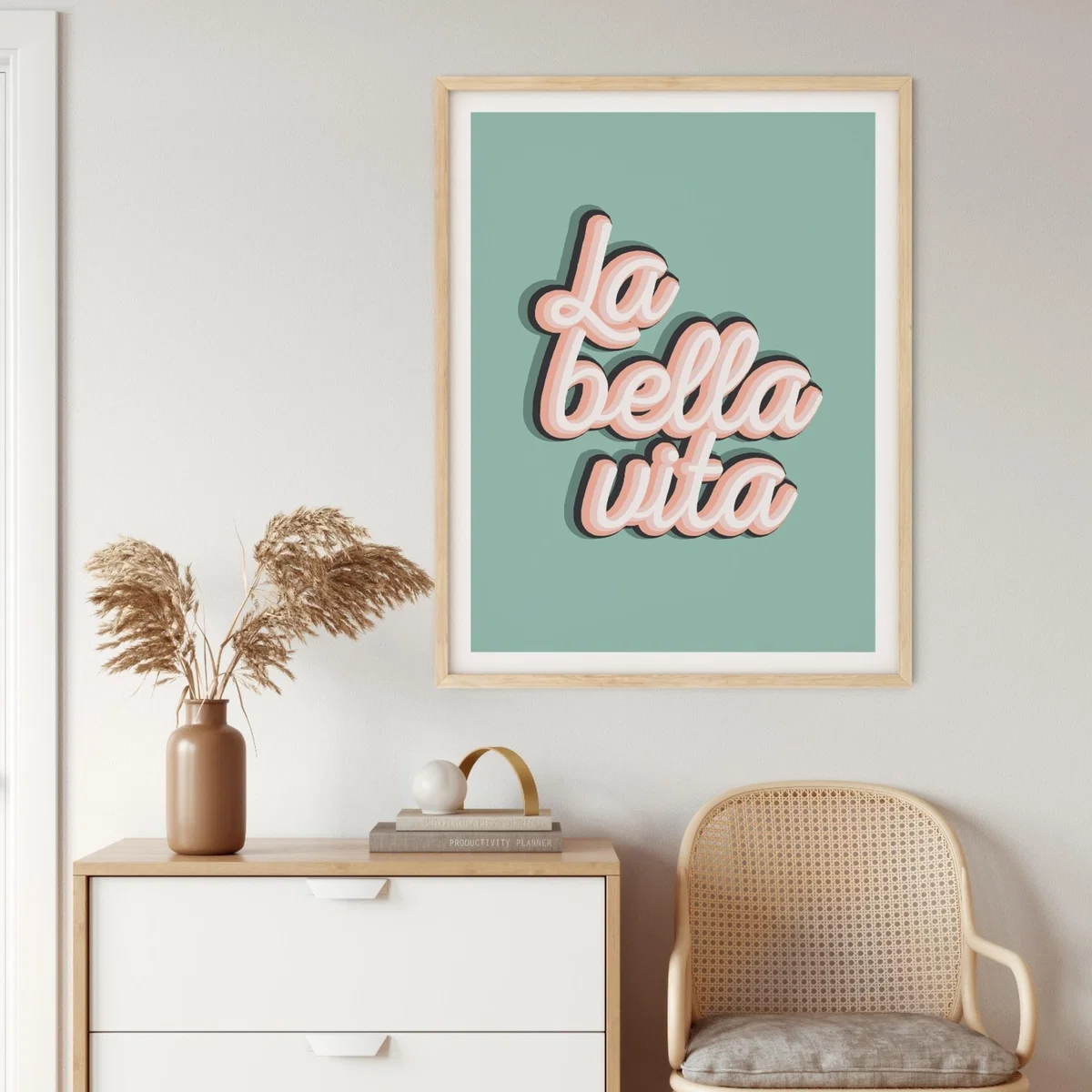 Green La Bella Vita A3 297 X 420Mm The Native State – image 2