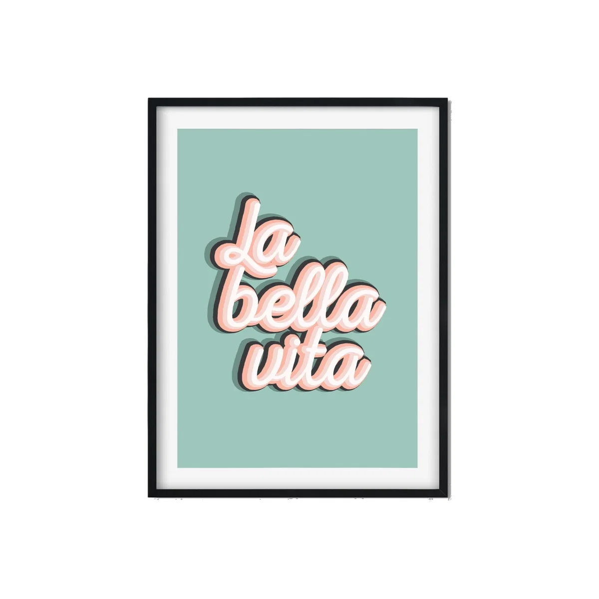 Green La Bella Vita A3 297 X 420Mm The Native State – image 1