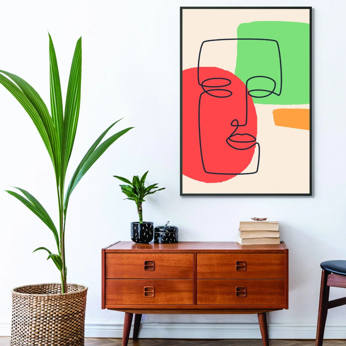 Abstract Color Faces #2 Extra Small Stanley Print House – image 3