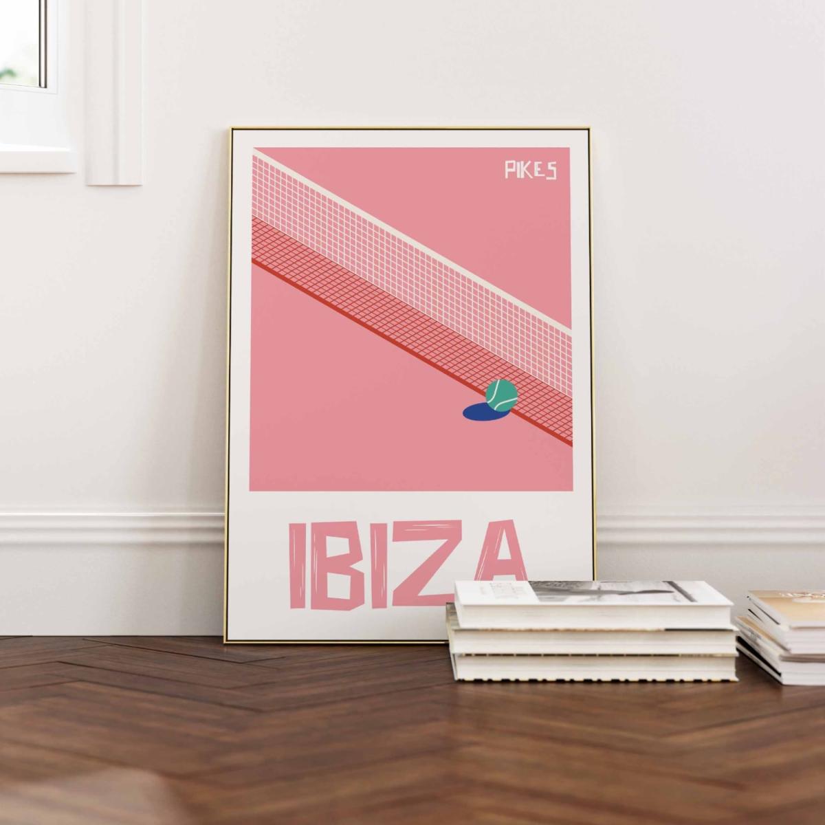 Pink / Purple Ibiza Pikes Hotel Print Sofe Store – image 2