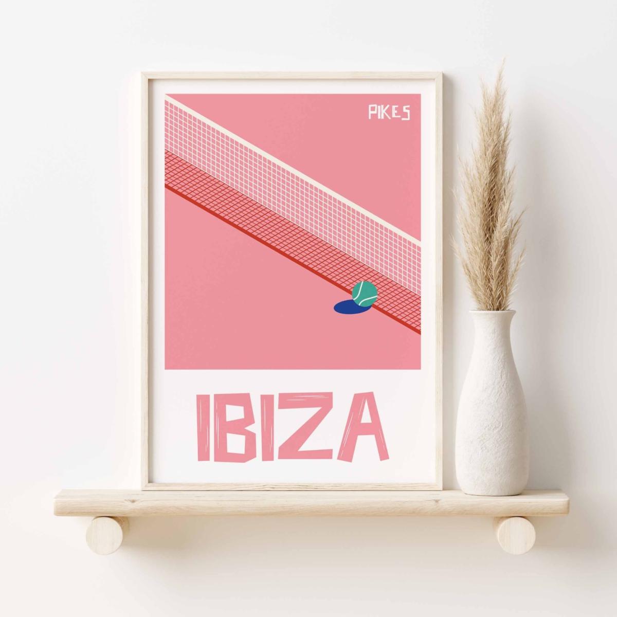 Pink / Purple Ibiza Pikes Hotel Print Sofe Store – image 3
