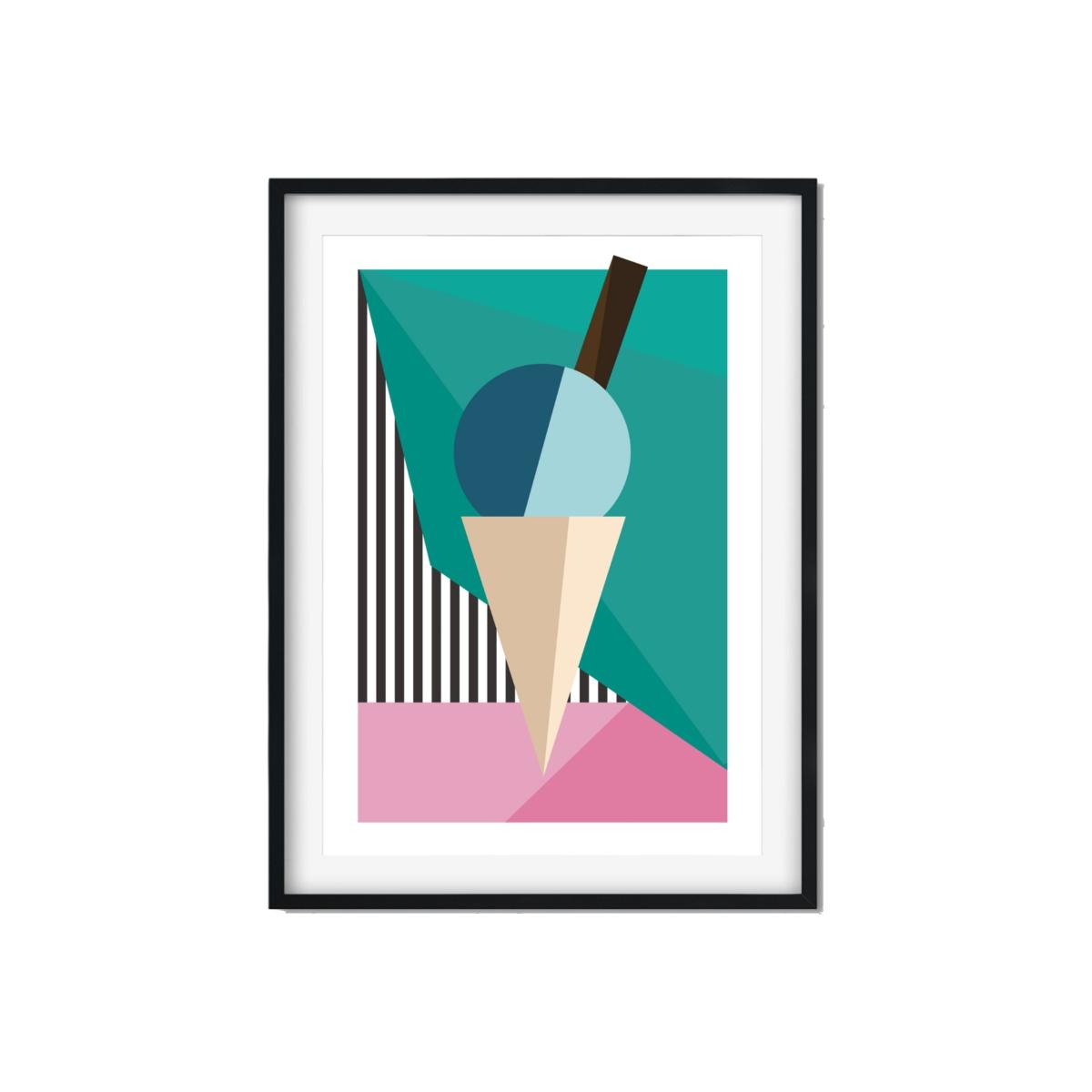 Ice Cream Time A3 297 X 420Mm The Native State – image 1