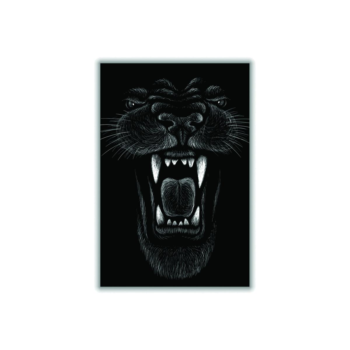 Black Up Close And Personal A4 210 X 297Mm Stanley Print House – image 1